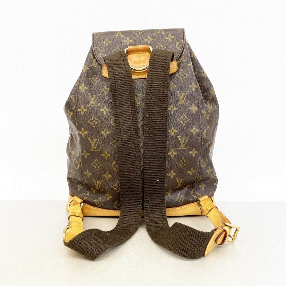 LOUIS VUITTON Authentic Brown Monogram Backpack - Picture 14 of 14